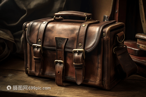 陳舊的皮革挎包 歲月留痕里的時尚與敘事